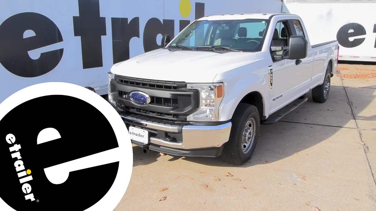 DIY 2020 Ford F-350 Super Duty Installation for the Curt Front Mount Trailer Hitch Receiver