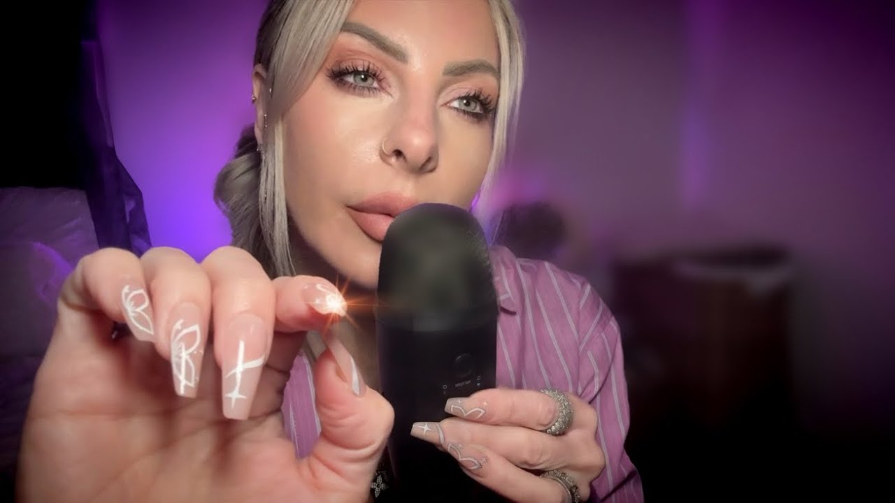 ASMR Super UP CLOSE Personal Attention Whispering In Your Ear Telling You Secrets & Screen Tapping