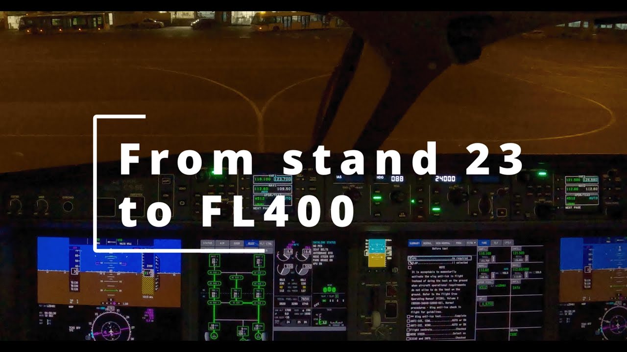 Airbus A220/ BD-500 From stand 23 to FL400
