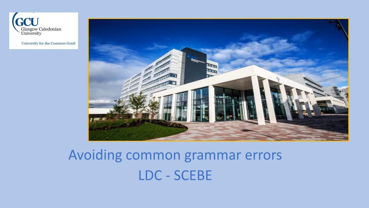 Common Grammar Errors