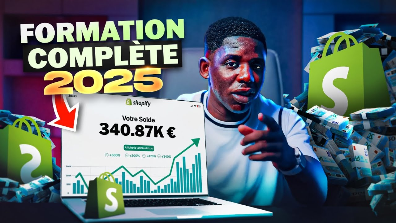 Comment Commencer le DROPSHIPPING sur Shopify En 2025 - FORMATION GRATUITE &agrave; Suivre de A &agrave; Z
