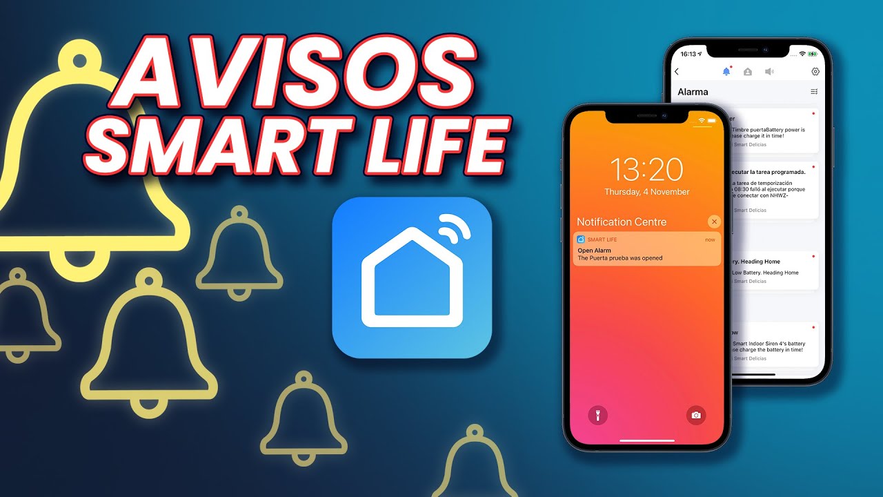 Guía Smart Life AVISOS, ALERTAS, NOTIFICACIONES