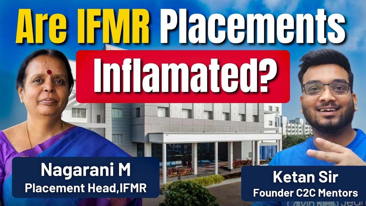Shocking ! IFMR Placements 2026: Recruiters, Salary Truth & Why Reports Aren’t Audited