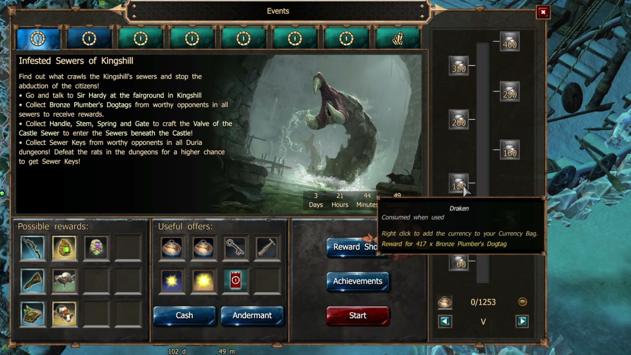 Infested Sewers of Kingshill V - Progress Bar 5