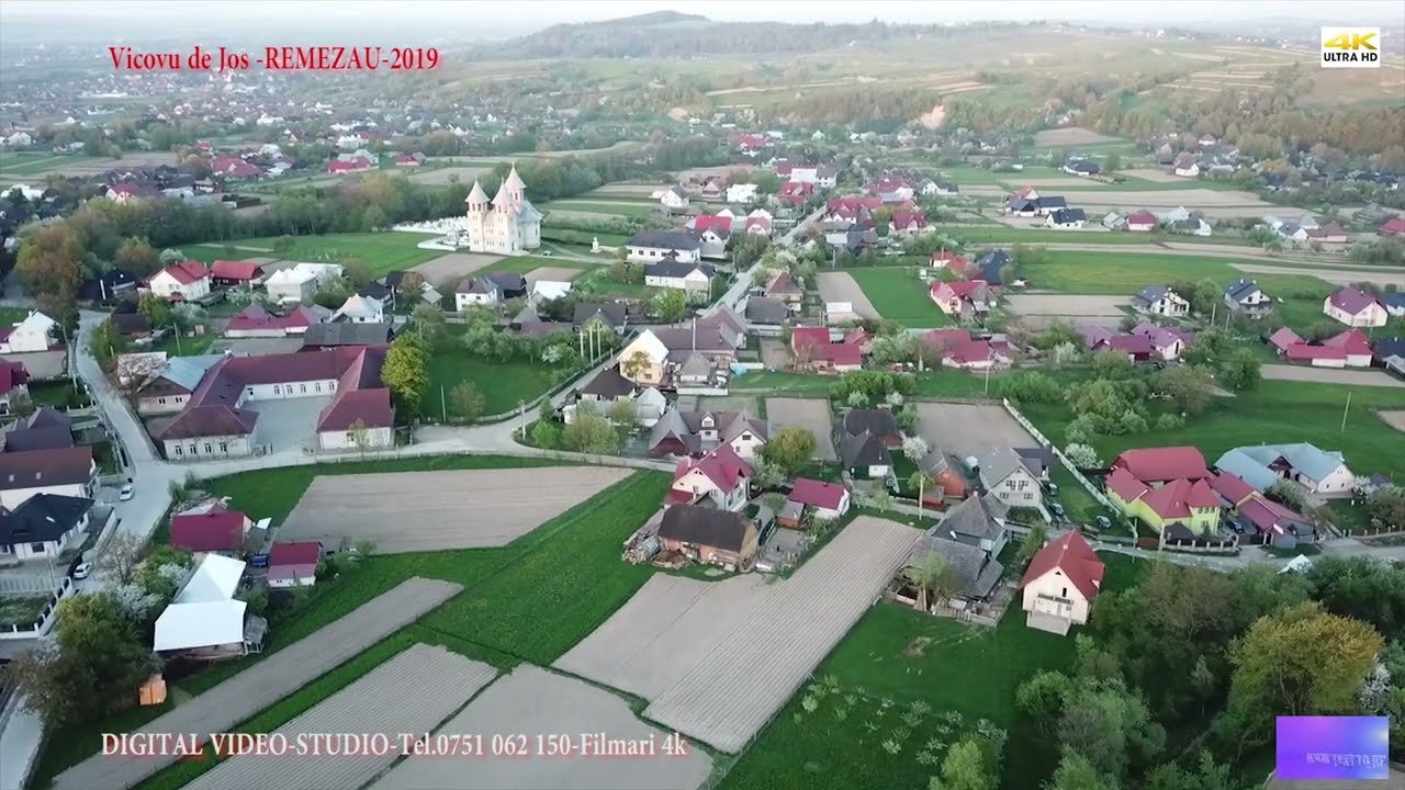 VICOVU DE JOS -vazut de SUS-partea a III-a -REMEZAU