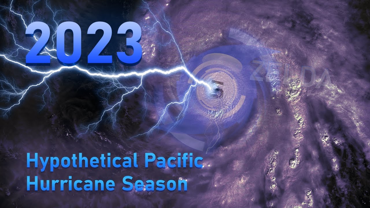 2023 Hypothetical Pacific Hurricane Season Animation
