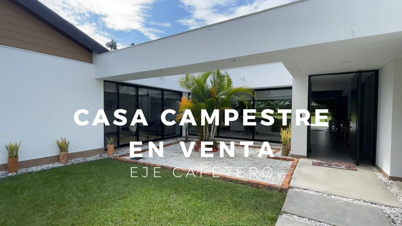Elegante casa campestre en venta 🇨🇴🏡 Eje Cafetero