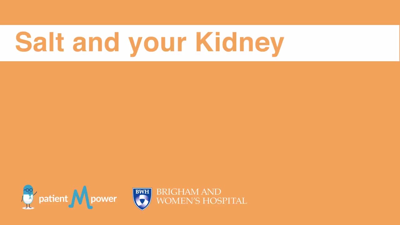 Salt and Your Kidney
