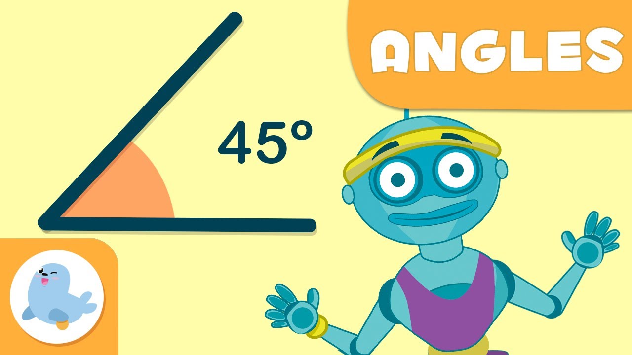 Els angles per a nens en catal&agrave; - Tipus d'angles - Matem&agrave;tiques per a nens