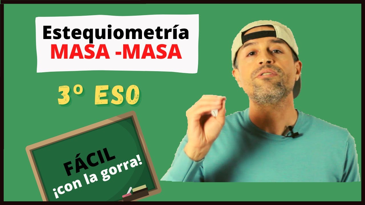 🧢ESTEQUIOMETRÍA Masa-Masa | 3º ESO Problema con ajustes