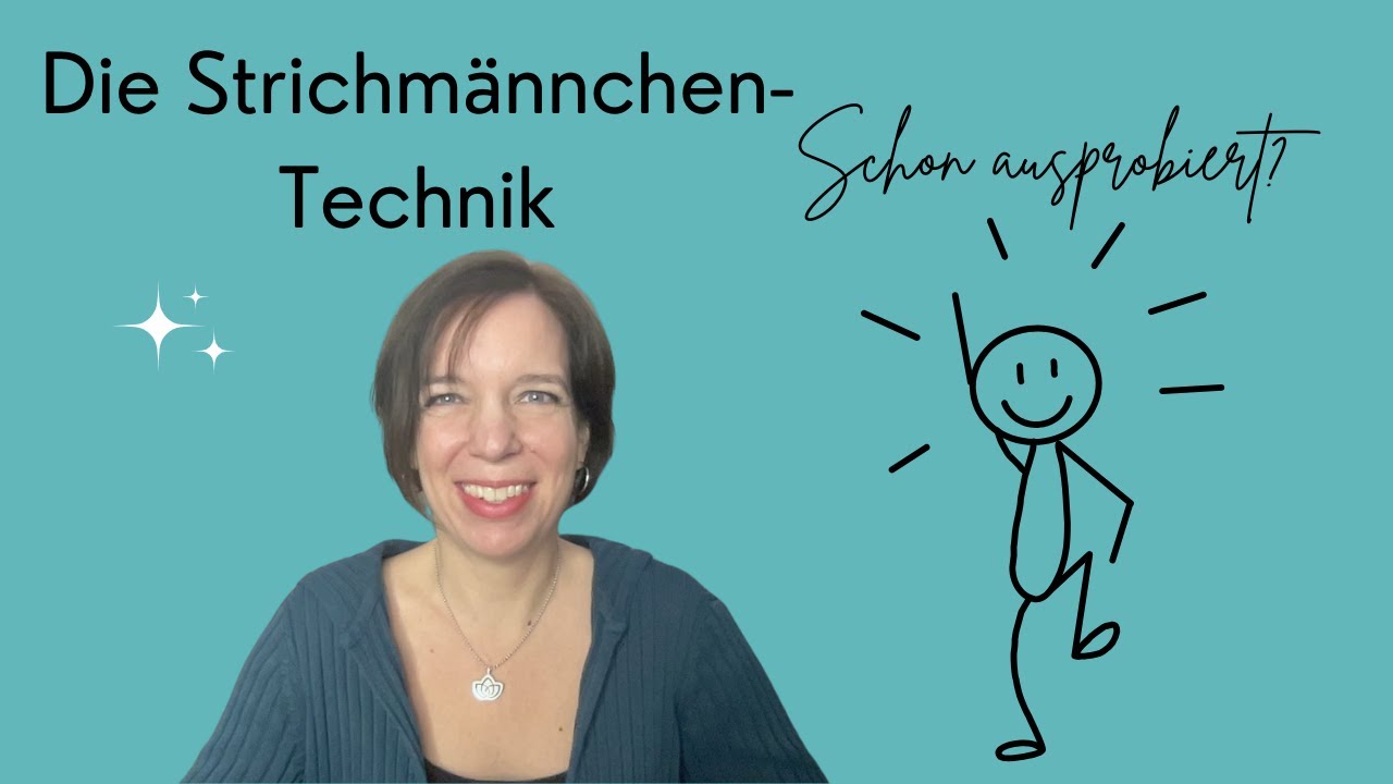 Die Strichmännchen -Technik - Kennst du sie?