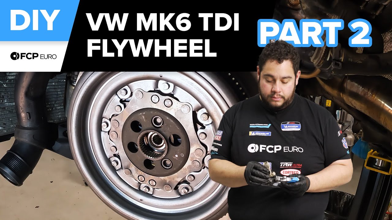 Volkswagen Golf TDI Dual-Mass Flywheel Replacement DIY-Part 2 (2011-2015 VW Mk6 Jetta TDI, DSG)