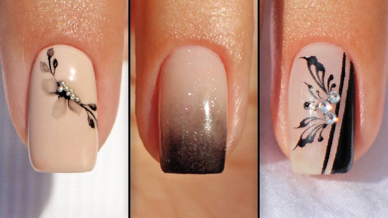 5 Black Nail Art Designs 2023 🖤 Best Black Nail Art Compilation 🖤 Идеи Дизайна Ногтей