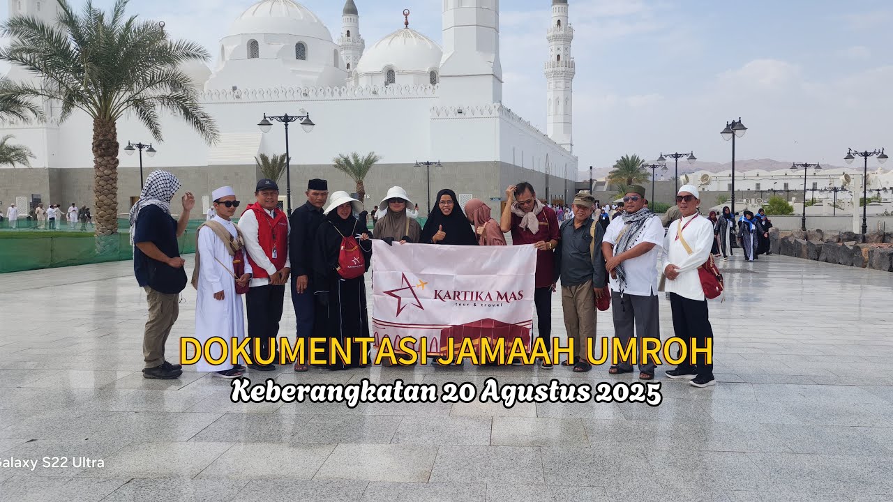 Dokumentasi Jamaah Umroh Keberangkatan 20 Agustus 2025