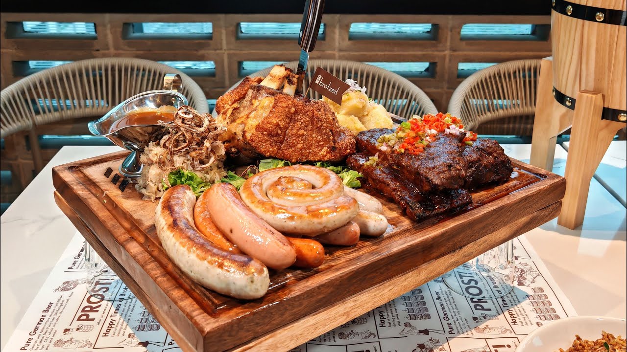German Restaurant Brotzeit in Podium Mall, Metro Manila