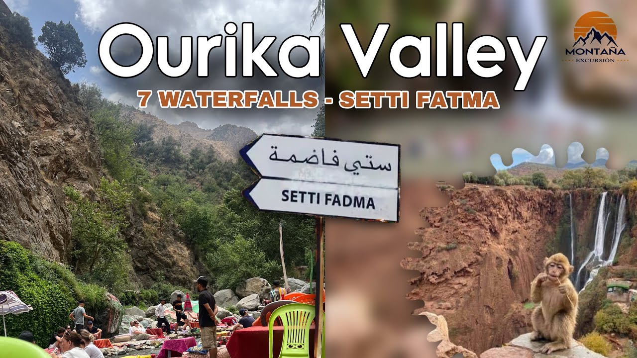 Discover the Beauty of Ourika Valley | Day Trip from Marrakech😍✨