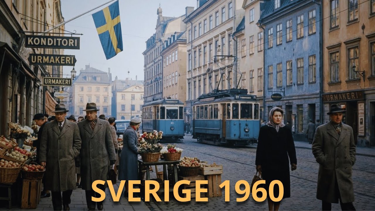Sverige 1960: När livet faktiskt var lugnt och okomplicerat
