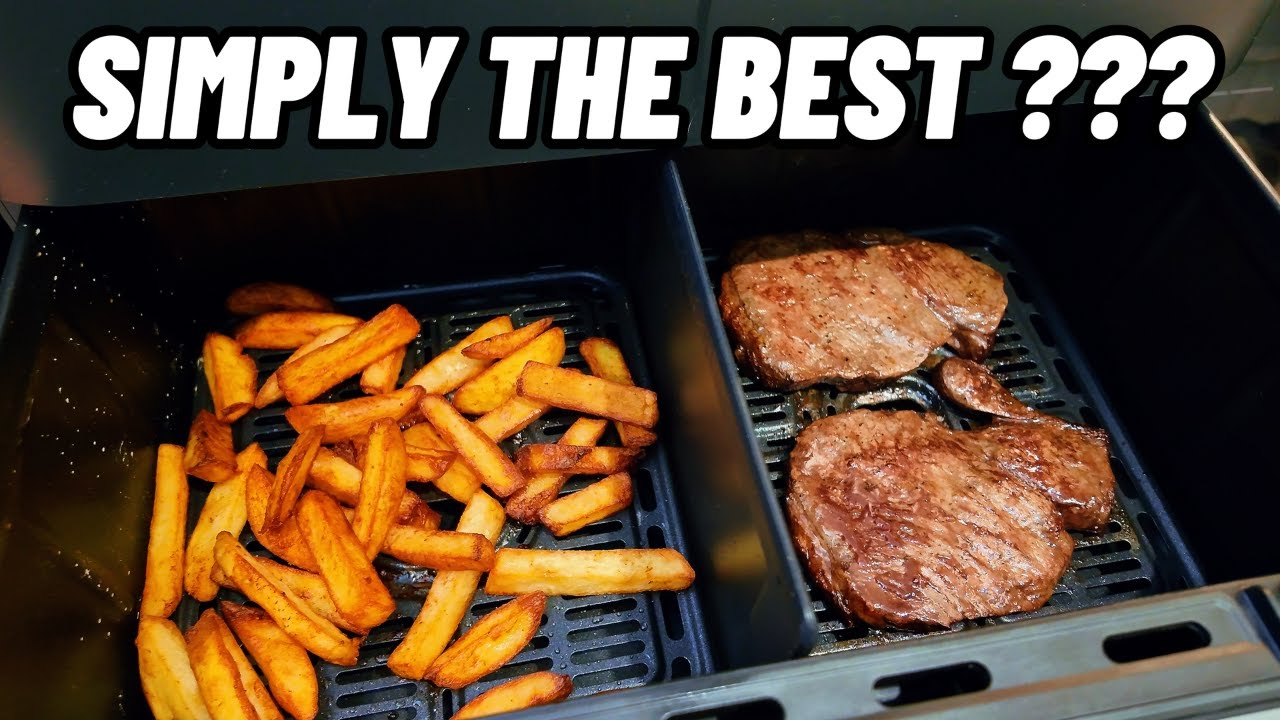 I COOKED STEAK IN AN AIR FRYER - You will be shocked at the results - NEW COSORI DUAL BLAZE TWIN FRY
