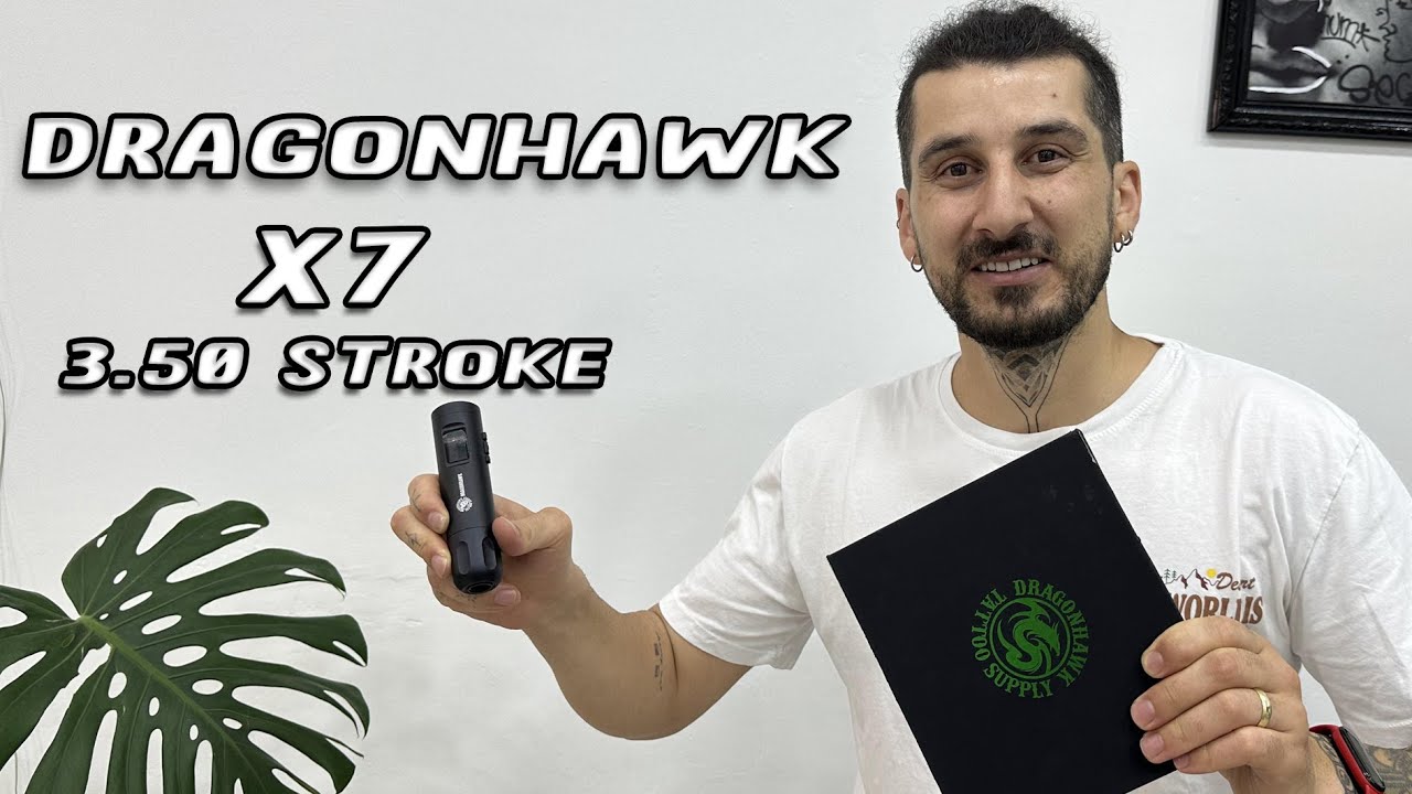 DragonHawk X7 Tattoo Machine Introduction  | Dragonhawk Dövme Makinesi