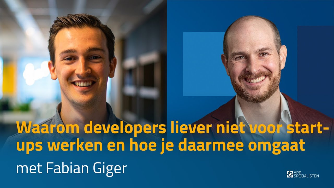 Waarom developers liever niet voor startups werken en hoe je daarmee omgaat