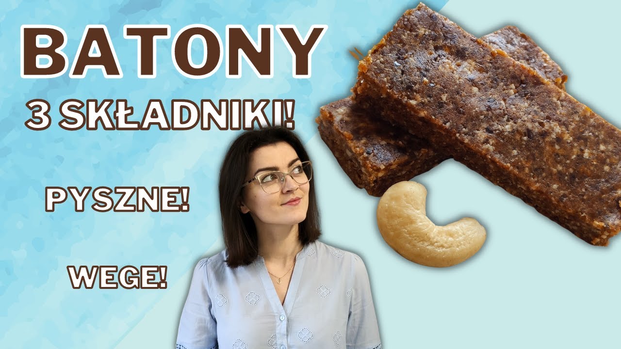 059 Batony orzechowo-daktylowe | BARDZO SŁODKIE BEZ CUKRU