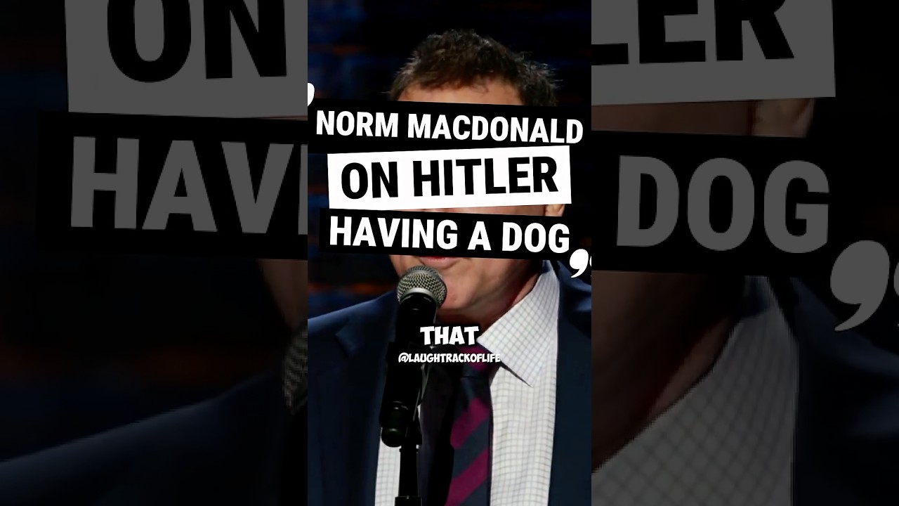 Norm Macdonald On Hitler Having A Dog... #funny #comedy #jokes #standupcomedy #comedian #shorts