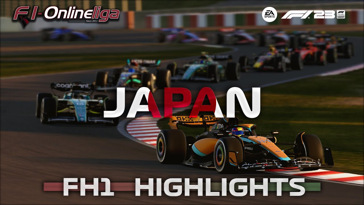 S19 PX 🎮 FH1 Japan GP [Highlights] 🏎 F1-Onlineliga - F1 23