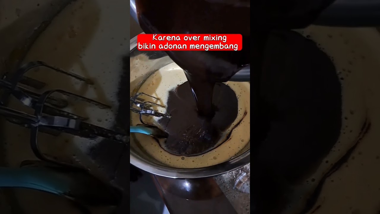 BIKIN BROWNIES PAKAI MIXER