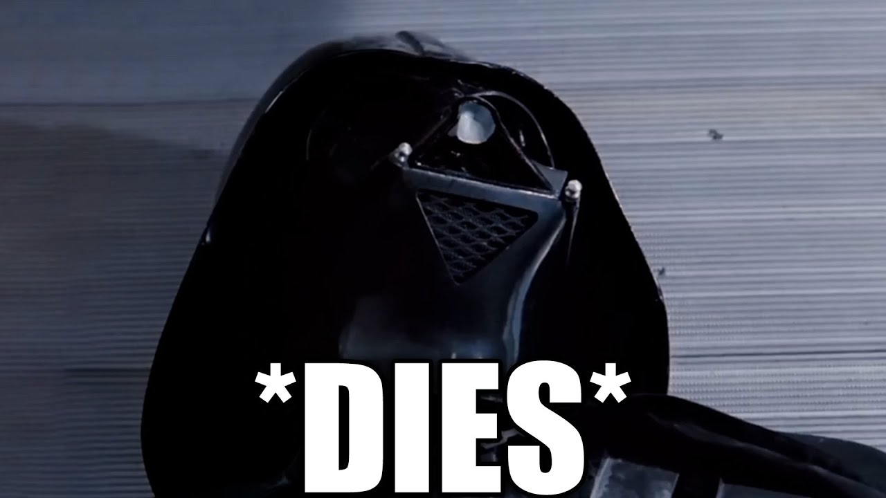 Darth Vader Blacks Out