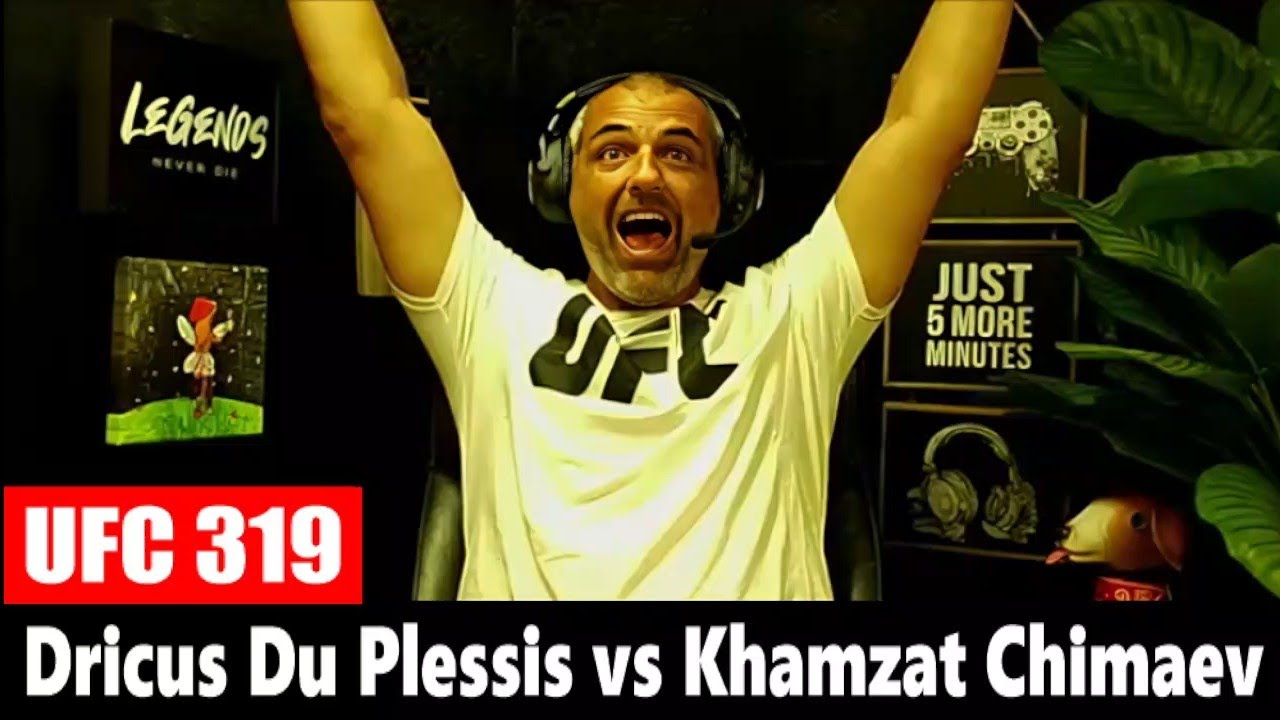 UFC 319: Dricus Du Plessis vs Khamzat Chimaev LIVE REACTION