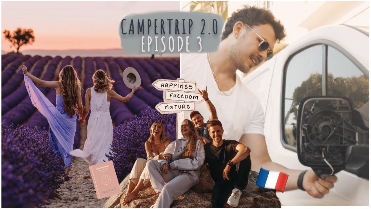 Camper Tour 2021 - Provence & Crash mit dem Wohnmobil! | Episode #3 | Lisa-Marie Schiffner