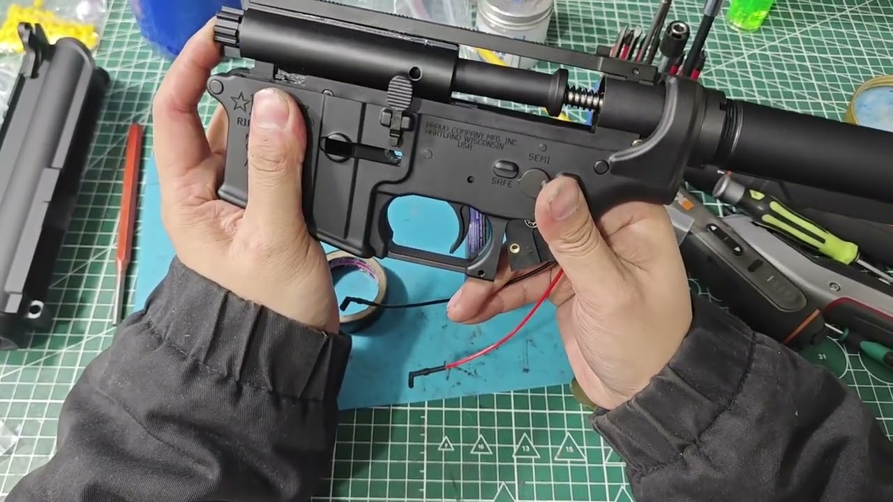high quality gel blaster bcm ar toy gun，atm2.0  brussless  motor  ldt机匣无刷atm波箱