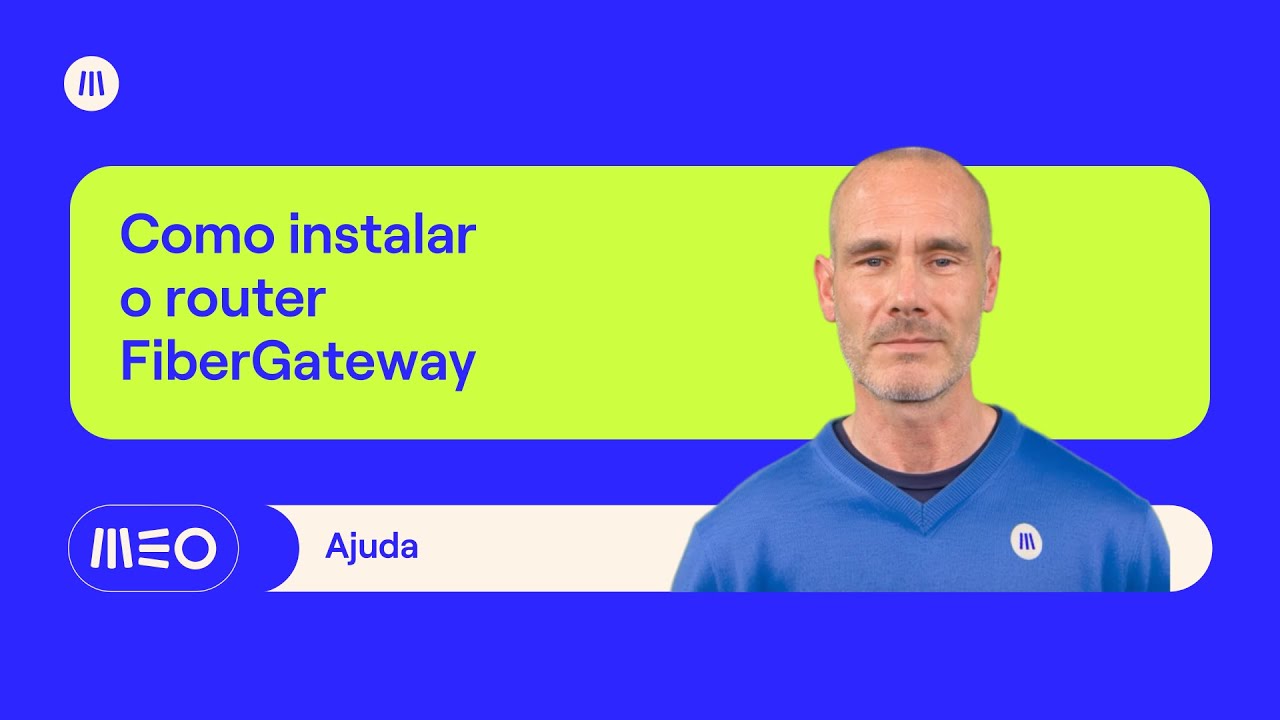 MEO || Como instalar o router FiberGateway