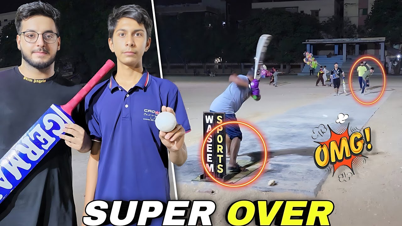 I Am Sure Ap Ne Itna Interesting Match Pehle Nahi Dekha Hoga 😮 🔥 | Super Over | Ground Cricket 🏏