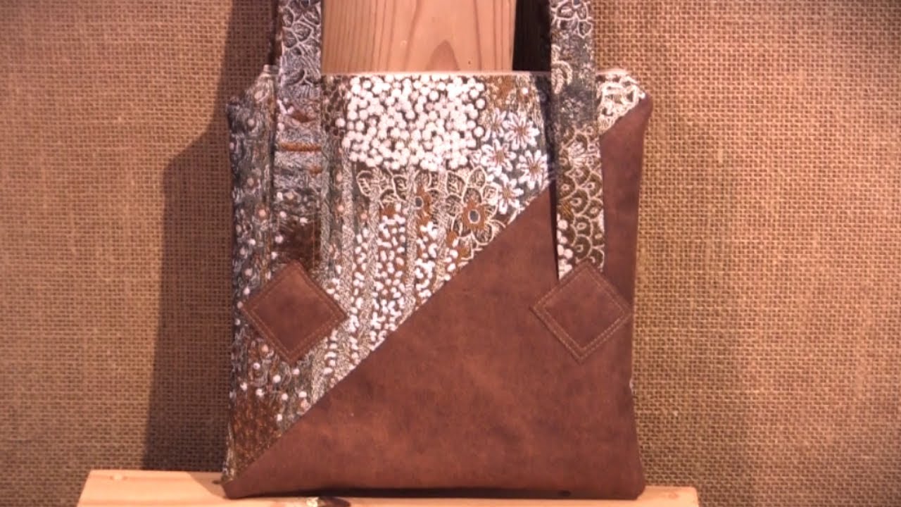 Sacoche Square Design. DIY débutantE.