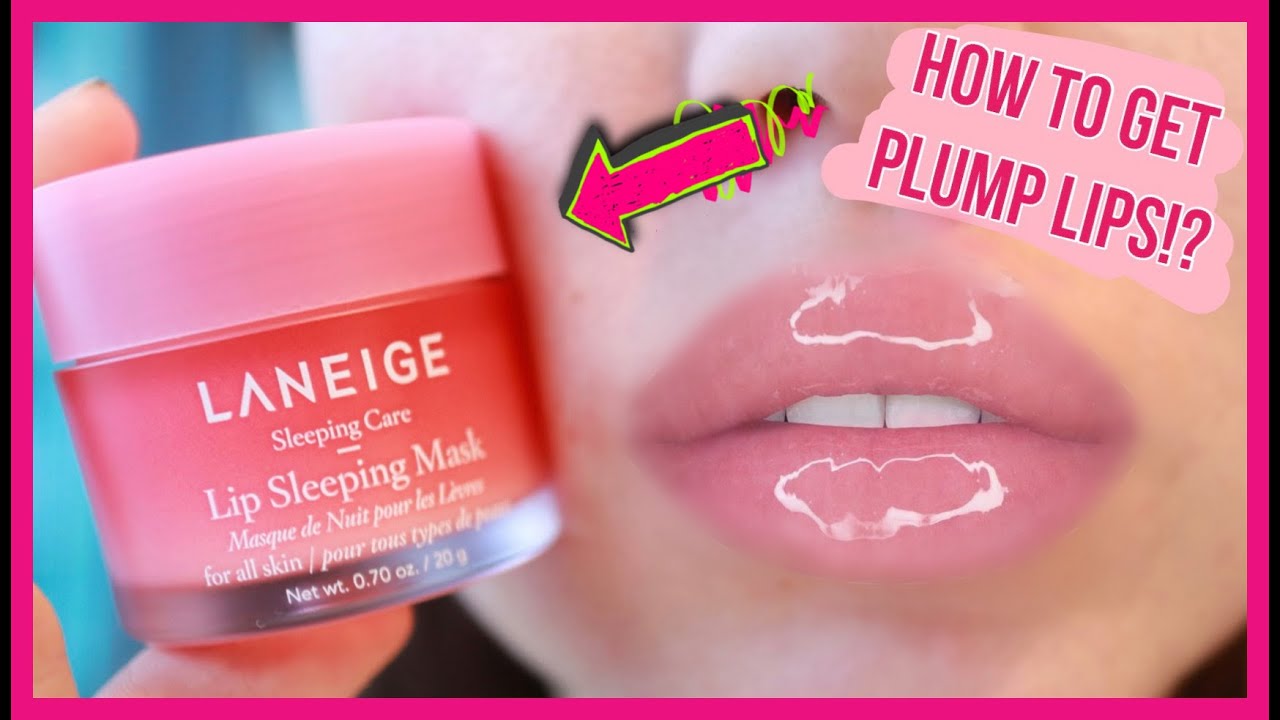 How To Get Plump Lips! | Laneige Lip Sleeping Mask