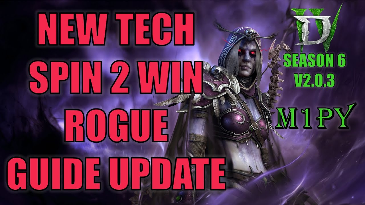 NEW BIG TECH PATCH 2.0.3 & Shroud - Dance of Knives Rogue Build Guide Update Diablo 4 Season 6