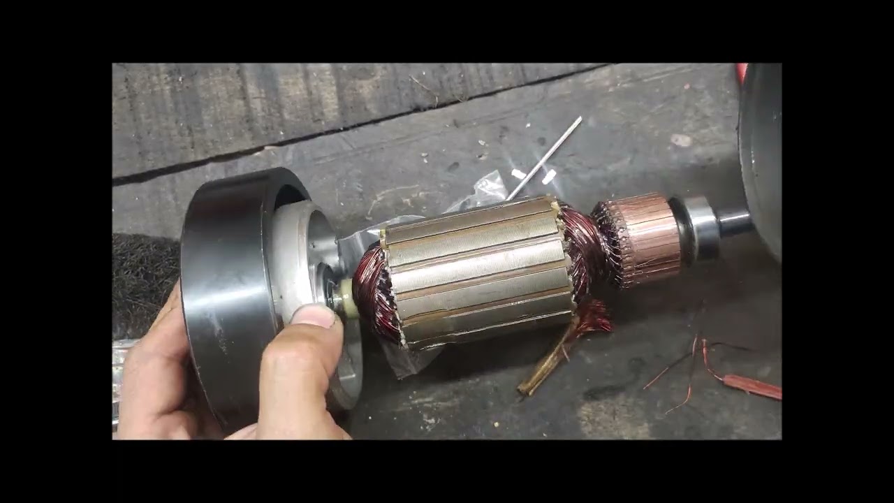 Motor de caminadora - rectificado de colector de motor dc