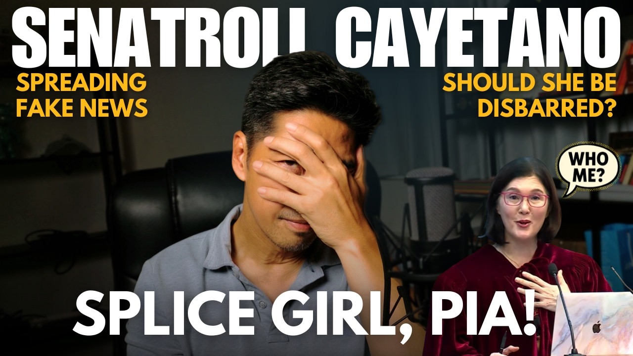 SENATROLL PIA Cayetano Mislead the Public? The Chel Diokno Video Compared Side-by-Side