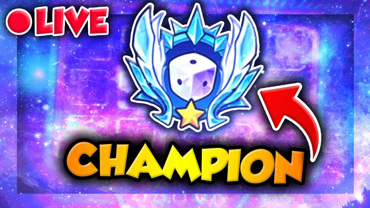 LIVE - Grinding PvP - ROAD TO CHAMPION (DAY 8) [Random Dice]
