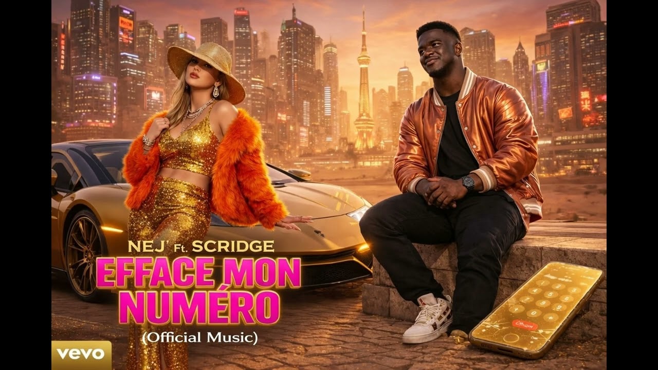 NEJ' Ft. Scridge - Efface Mon Numéro (Official Music)