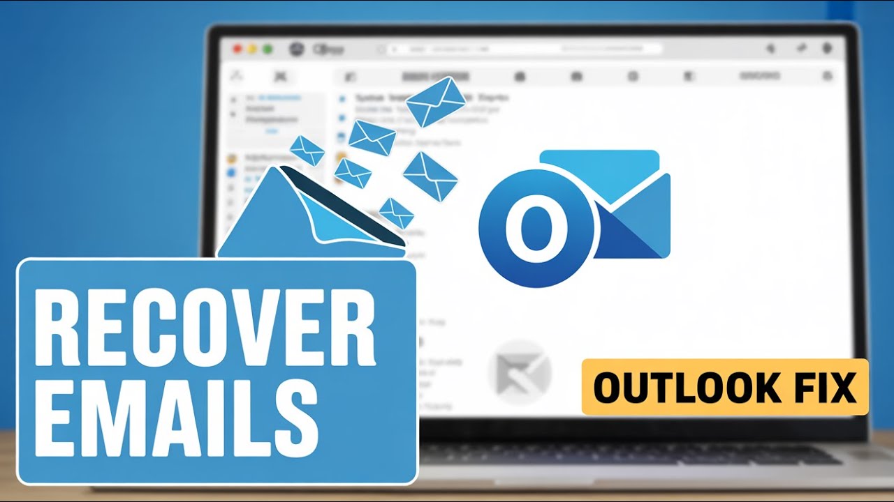 Best Way to Recover Missing Emails in Outlook | Step by Step Fix