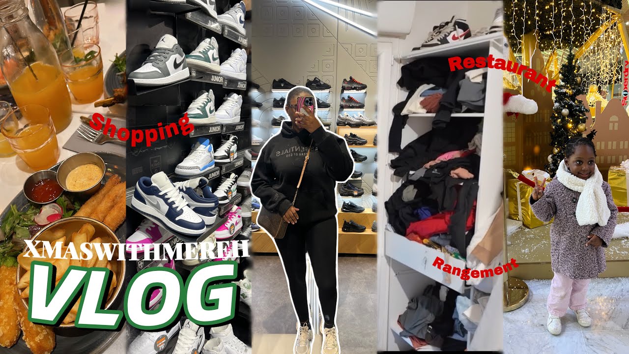 VLOG XMAS EP 1 : Je sors de ma depression , sortie entre sœur, rangement…