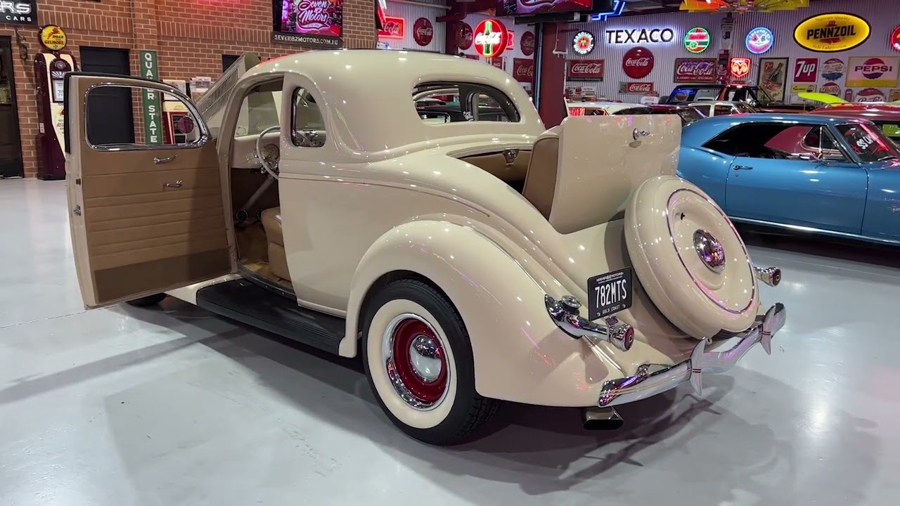 1936 Ford All Steel 5 Window Coupe for sale by auction at SEVEN82MOTORS