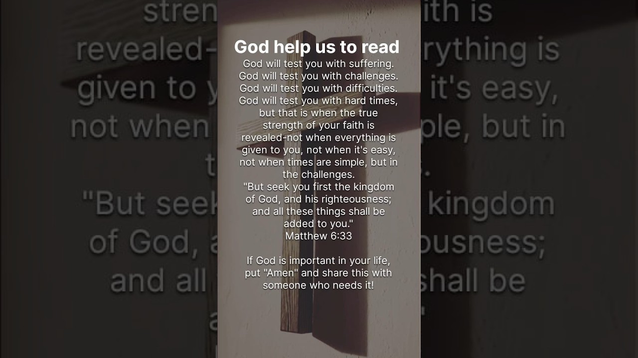 Seek First the Kingdom of God | Faith Through Trials | Matthew 6:33 Inspiration / Juwel quill