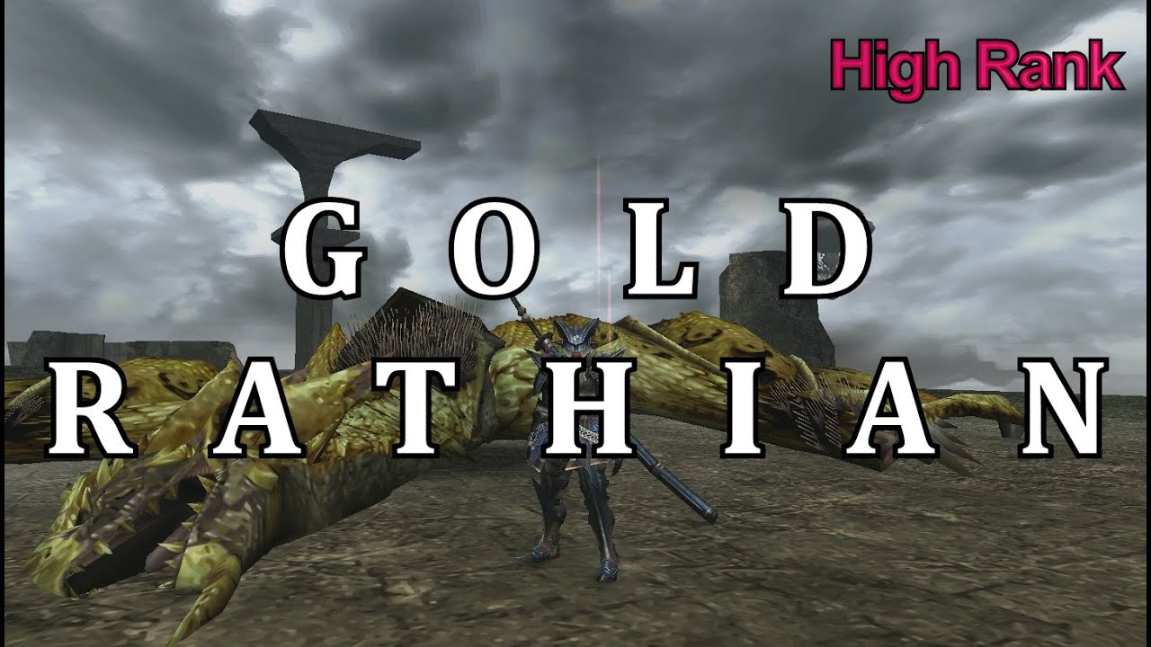 [MHFU] Gold Rathian (9★ Village) vs Longsword (Key Quest)