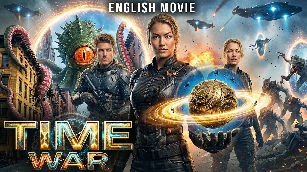 Latest English Movie | TIME WAR | Hollywood Sci-fi Action Full Movie In English | Free English Movie