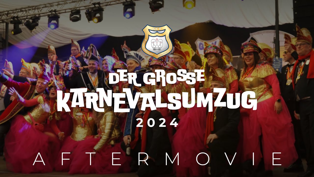 Der große Karnevalsumzug und Rosenmontagsfete 2024 in Rütenbrock [offizieller Aftermovie]