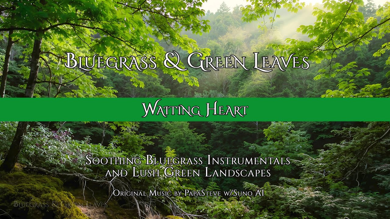Waiting Heart | Bluegrass & Green Leaves 4K Nature Instrumental