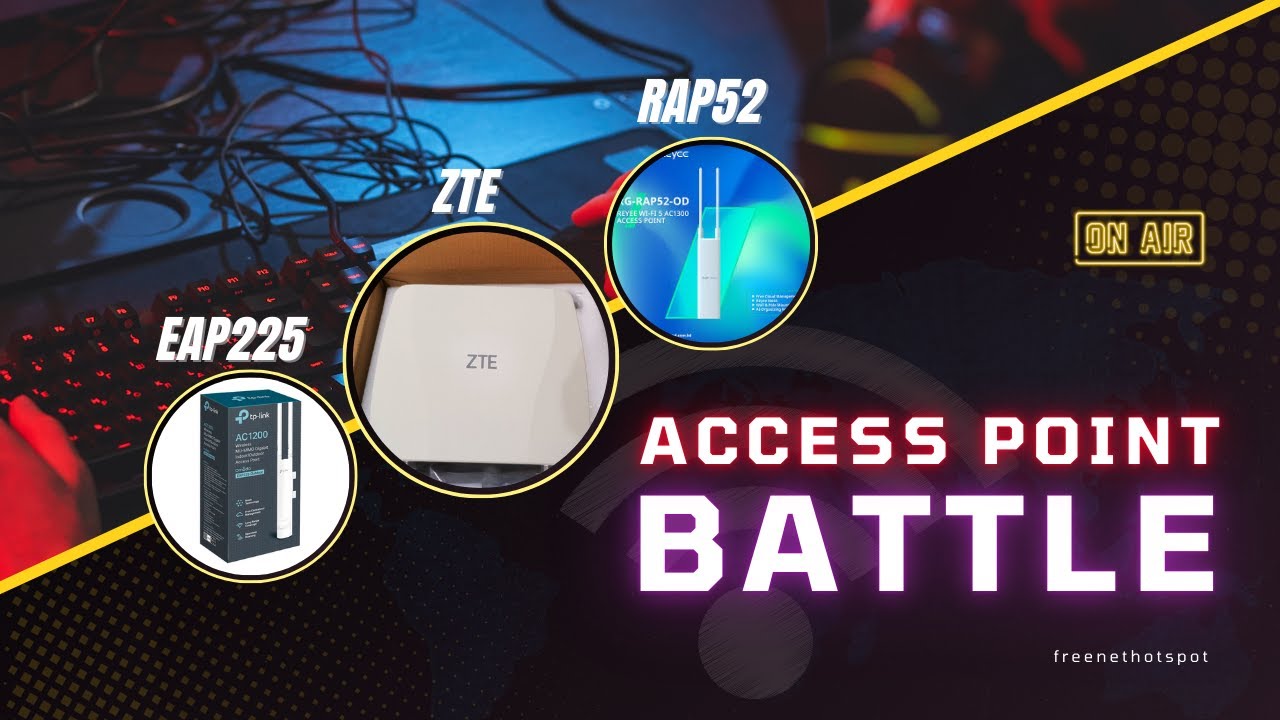 Malakas na TPLink EAP225 vs other APs Part1